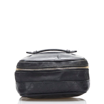 New 1:1 Rep Top Quality Chanel Cocomark Vanity Bag Handbag Black Leather  Chanel