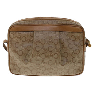 Celine C Macadam Canvas Shoulder Bag Beige  ep906