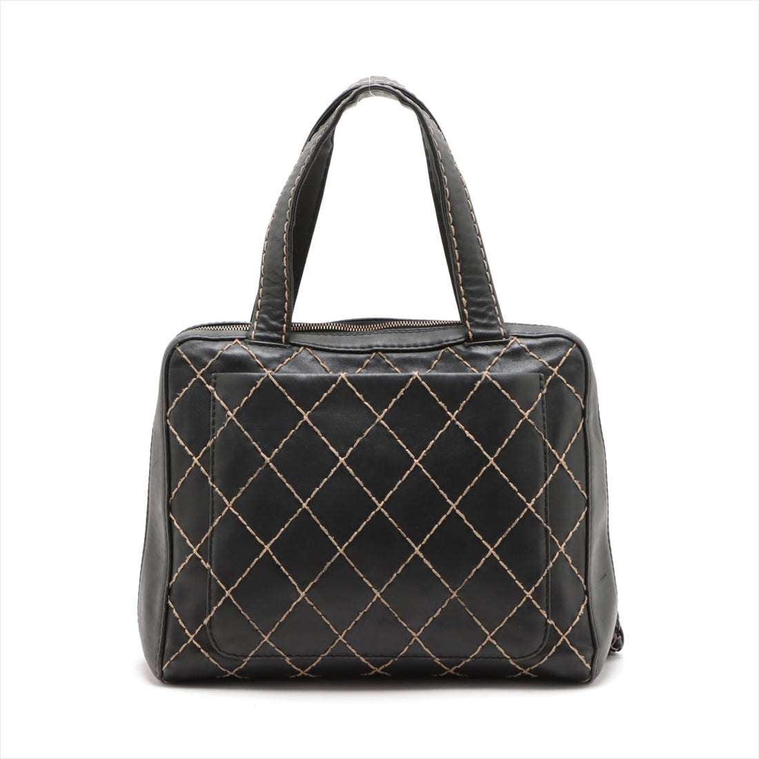 New 1:1 Rep Top Quality Chanel WILDSTECH Lambskinkin Tote BAG BLACK GAMMETALIC GOLD WOakSHIP 6TH EARTH  LOVE MARKET SHOP