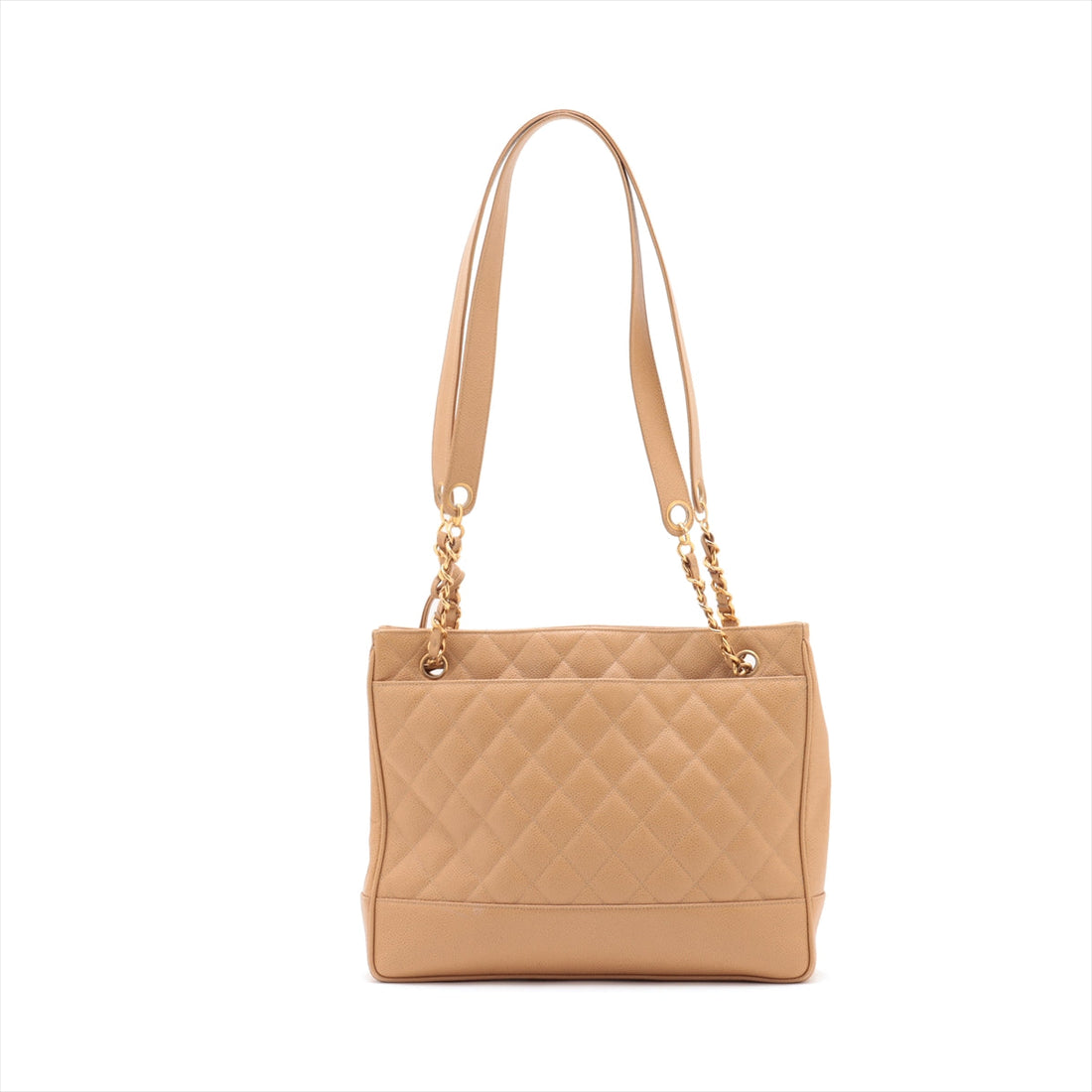 New 1:1 Rep Top Quality Chanel Matrasse Caviar S Chain Shoulder Bag Beige Gold  2nd