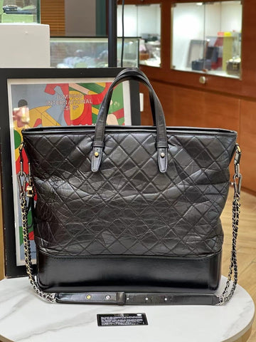Chanel Gabrielle Tote Large 34x31cm Black 12449