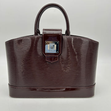 Louis Vuitton Prune Electric Epi Leather Mirabeau PM Bag LA6668
