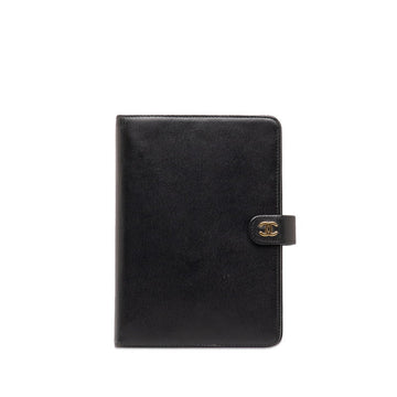New 1:1 Rep Top Quality Chanel Coco Handbook Cover Binder 6 s Black Leather  Chanel