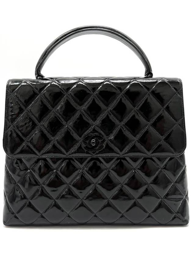 Patent Kelly Bag Tote Chanel