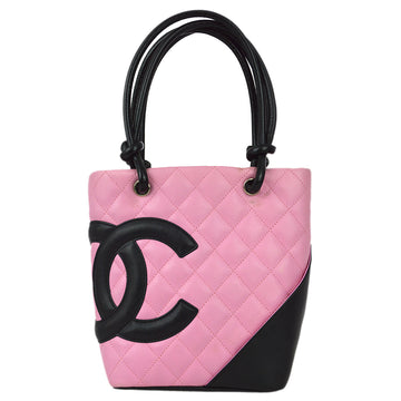 New 1:1 Rep Top Quality Chanel Pink Calfskin Cambon Ligne Tote Handbag