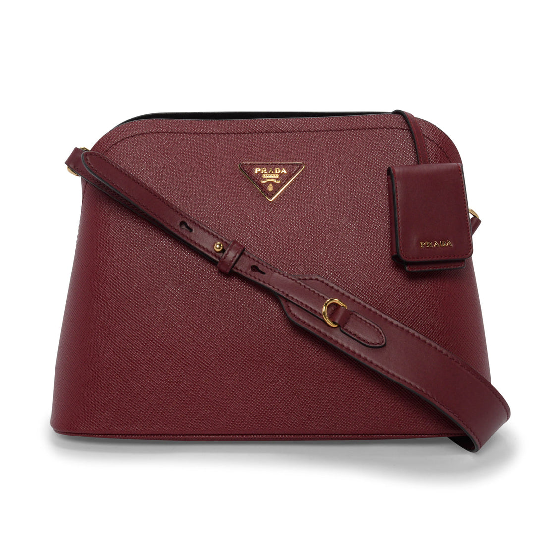 Prada Cerise Saffiano Matinee Bag