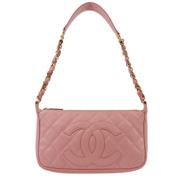 New 1:1 Rep Top Quality Chanel Pink Caviar Hobo Chain Handbag