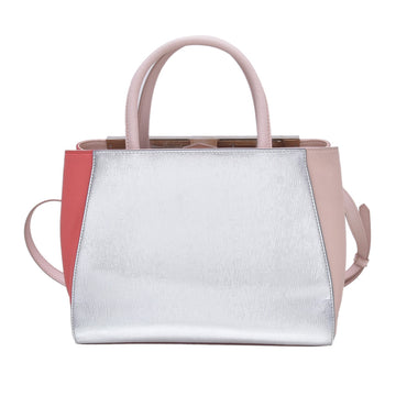 Fendi Tricolor Colorblock 2 Jours Petite Bag