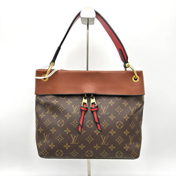Louis Vuitton Monogram Tuileries Besace Caramel Rouge LA20228