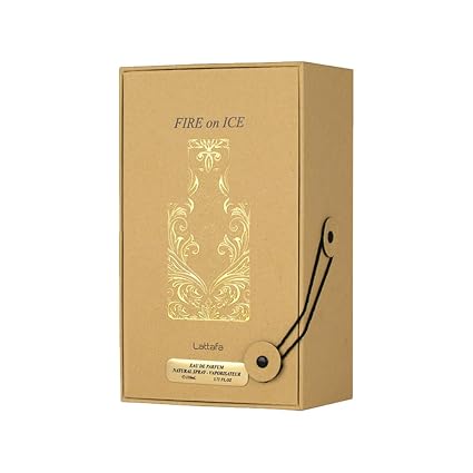 Lattafa Fire On Ice – Fruity, Spicy, Woody, Ambery – Eau de Parfum Spray Long-Lasting Fragrance for Unisex, 3.71 Ounce / 110 ml Perfume