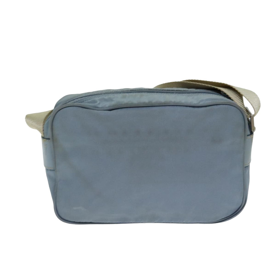 PRADA Shoulder Bag Nylon Blue Auth fm3565