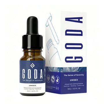 GODA Unisex Perfume Oil – Long-Lasting Lavender & Chamomile | Vegan | 15ml