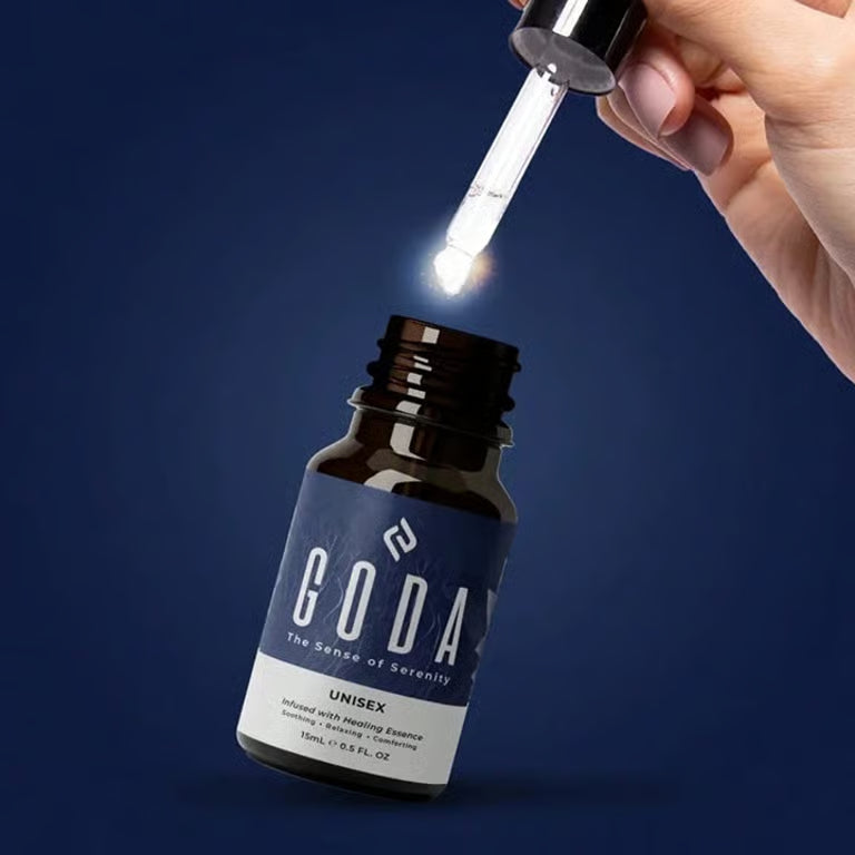 GODA Unisex Perfume Oil – Long-Lasting Lavender & Chamomile | Vegan | 15ml
