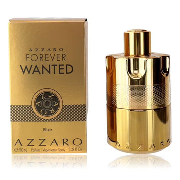 Azzaro Forever Wanted Elixir by Azzaro, 3.4 oz Parfum spray for Men  100ml Perfume