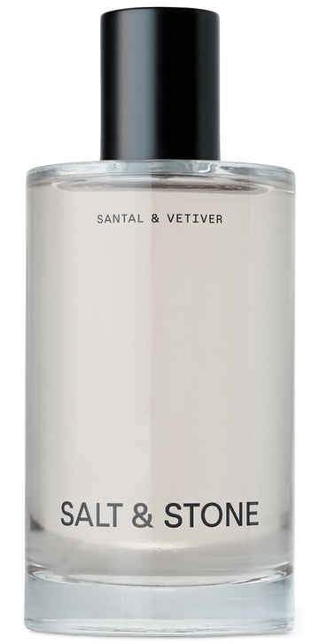 Salt & Stone Hair & Body Mist for Women & Men, Santal & Vetiver 3.4 fl oz 100ml Perfume
