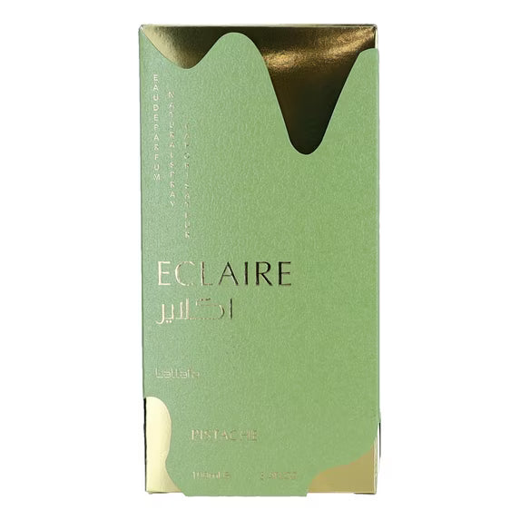 Eclaire Pistache by Lattafa, 3.4 oz EDP Spray for Unisex 100ml Perfume