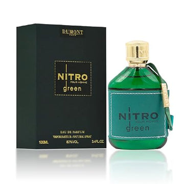 Dumont Men's Nitro Green EDP Spray 3.4 oz Fragrances 200ml Perfume