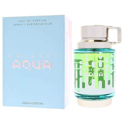 Armaf Men's Odyssey Aqua EDP Spray 3.4 oz Fragrances