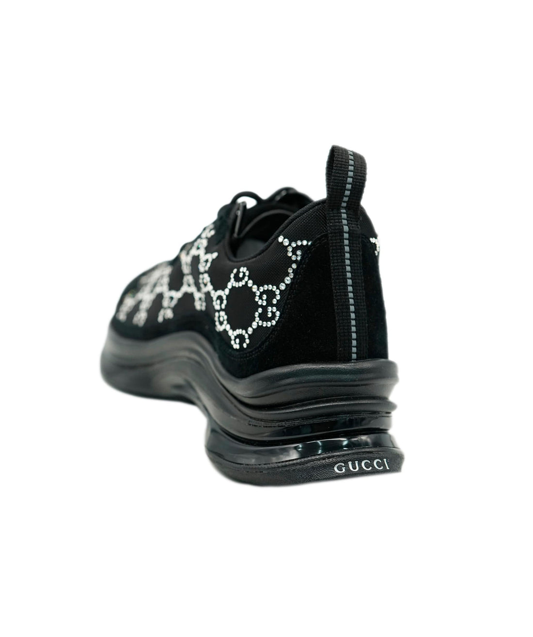 Gucci Black GG Diamonte Trainers  ALC1981