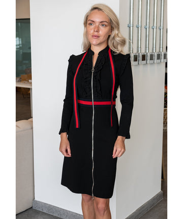 Gucci Dress Black with red RJC3200