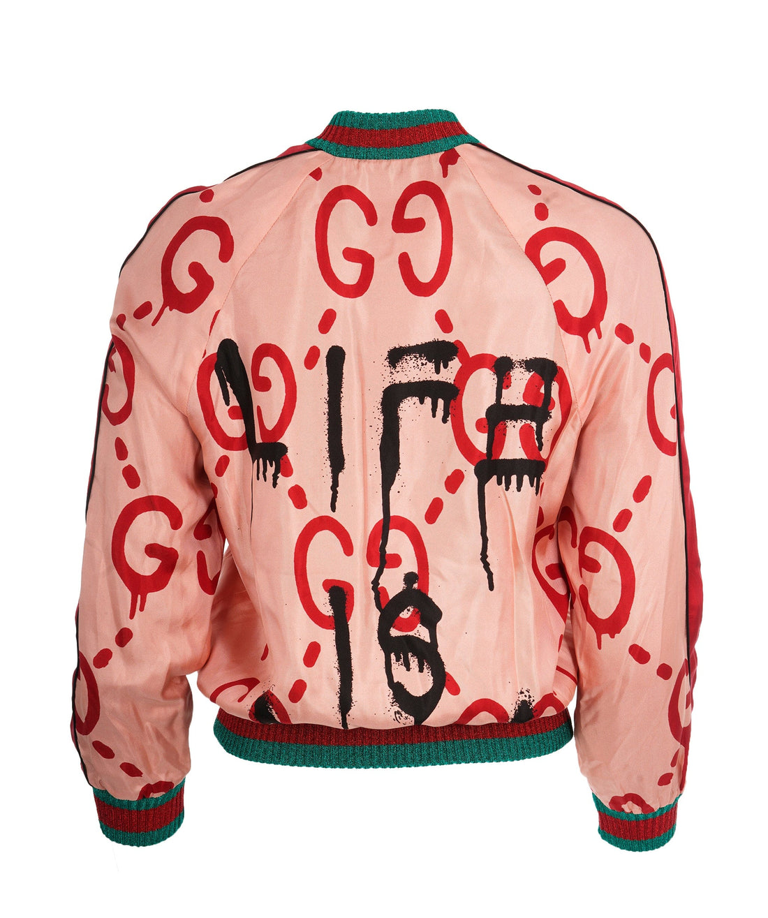 Gucci Red Pink GG Bomber  ALC1093