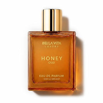 Bellavita Luxury HONEY OUD Eau De Parfum Unisex Perfume For Men & Women with Floral-Fruity flavour & Fresh Scent EDP Fragrance, 100 ML
