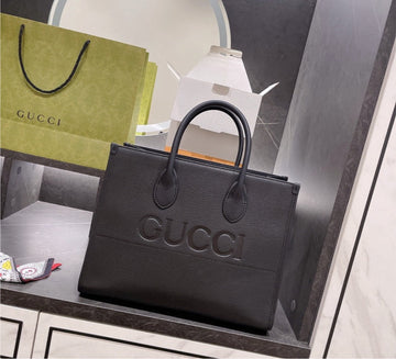 Large Black woman Gucci Handbag
