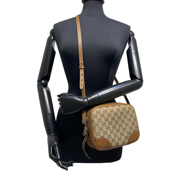 Gucci GG Canvas Print Mini Bree Messenger