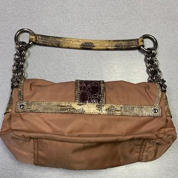 Prada Python Patch Shoulder Bag