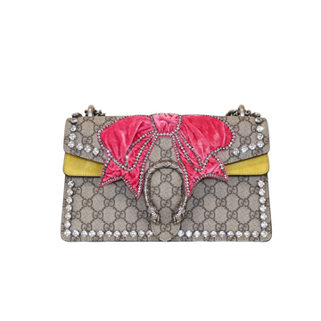 Gucci GG Supreme Dionysus Small Swarovski