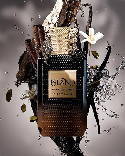 Khadlaj Unisex Island Vanilla Dunes Extrait de Parfum Spray Fragrances 100ml Perfume