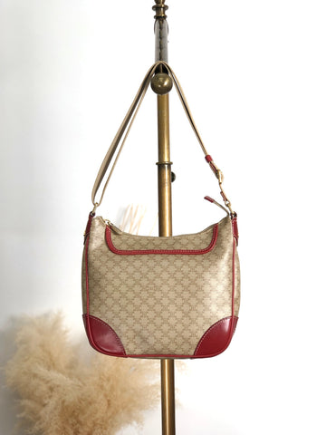 CELINE Macadam Shoulder bag Beige New 1:1 ebftjm