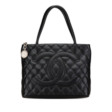 Top Quality Chanel Caviar Matelasse Coco Mark Tote Bag