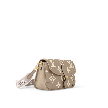 Louis Vuitton Diane Monogram Empreinte Tourterelle Beige cream