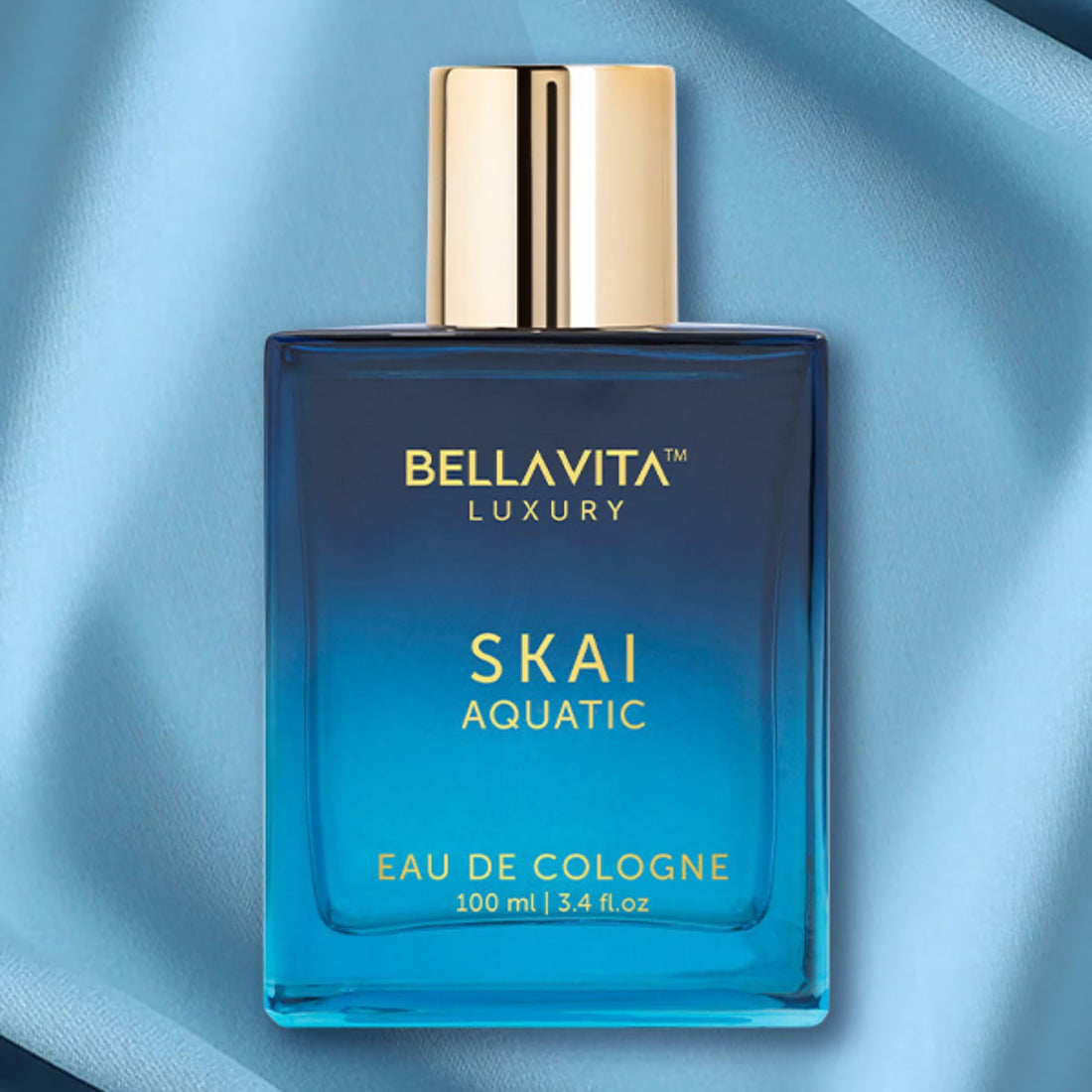 Bellavita Luxury SKAI Eau de Cologne 100 ml (3.4 fl.oz.) | Perfume for Men and Women