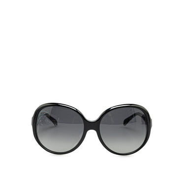 Top Quality Chanel Coco Mark Sunglasses Black Plastic