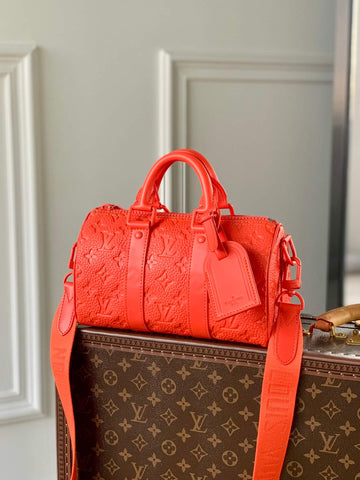 M20900 KEEPALL BANDOULIÃRE 25 Embossing red