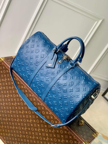 M21375 KEEPALL BANDOULIÃRE 50 Monogram dark blue