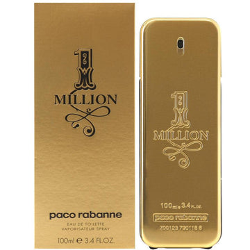 1 Million By Paco Rabanne For Men's Eau De Toilette 3.4 fl oz 100 ml