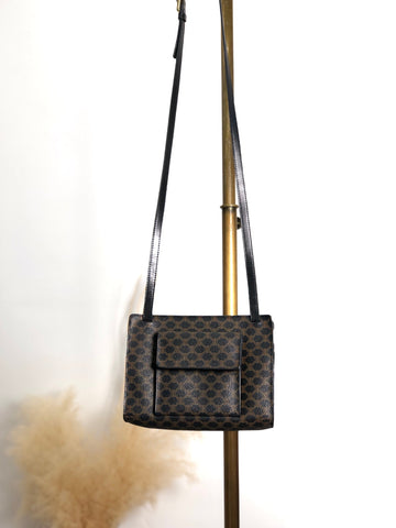 CELINE Macadam Shoulder bag Black New 1:1 dwm48m