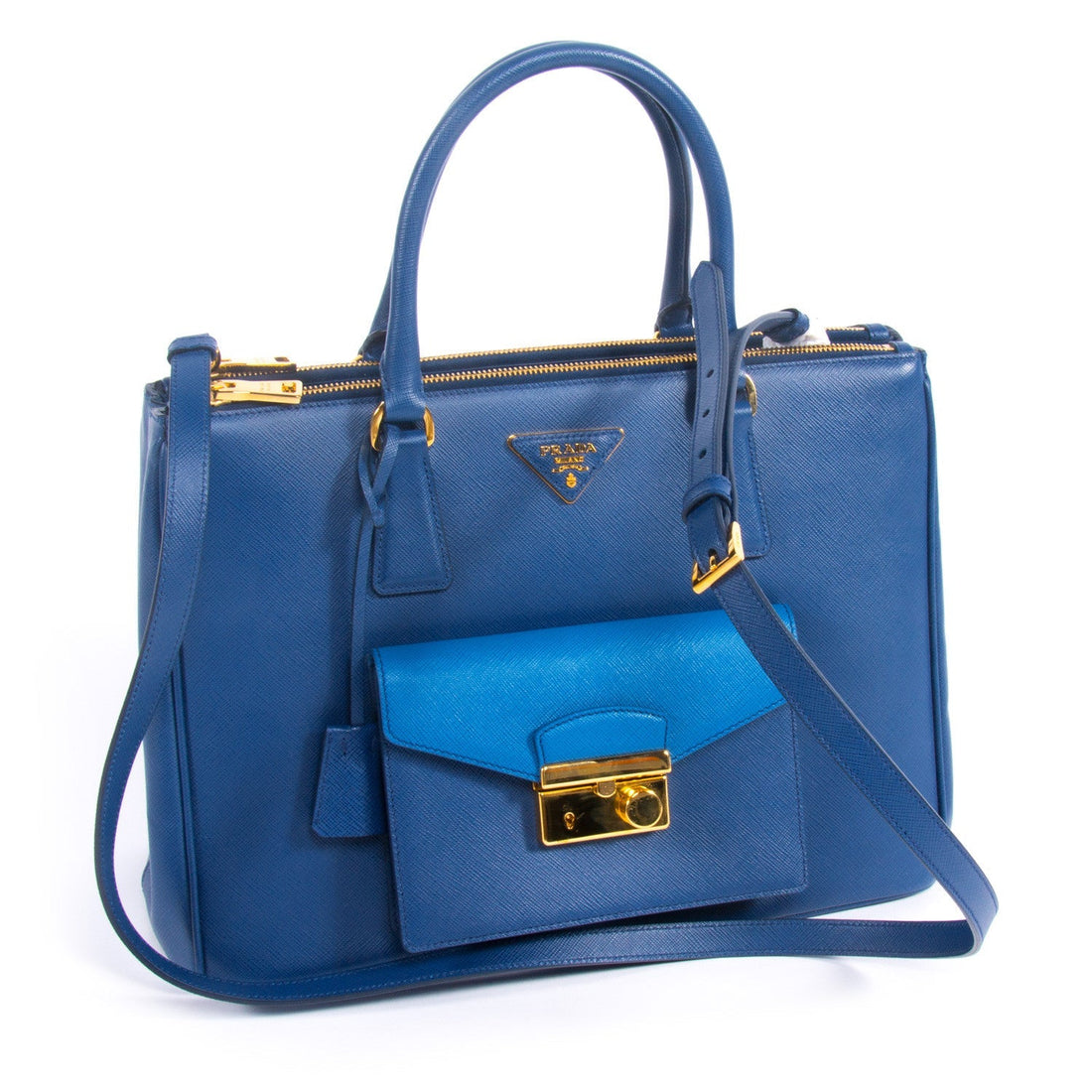 Prada Saffiano Lux Tote Cargo