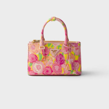Prada Galleria mini printed Saffiano leather bag