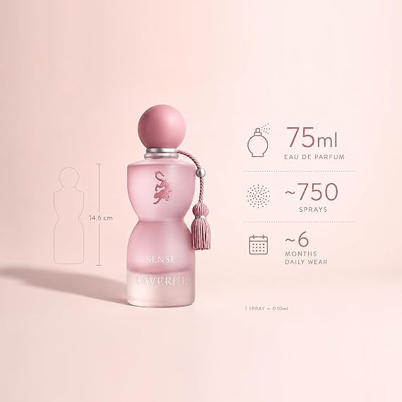 Laverne Sense Eau de Parfum for Women 75 ml