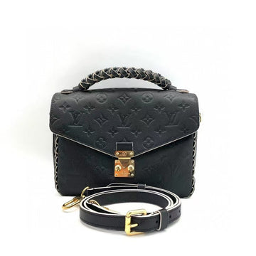 Louis Vuitton Métis Pochette Black Monogram Leather Bag