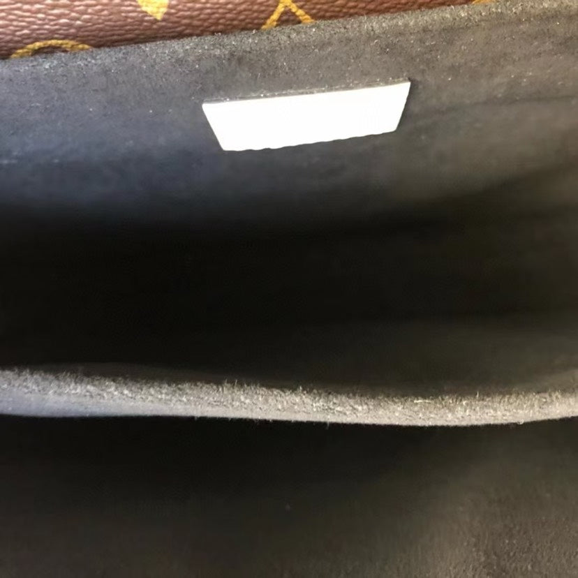 Louis Vuitton Monogram Canvas Pochette Metis Brown Medium Bag