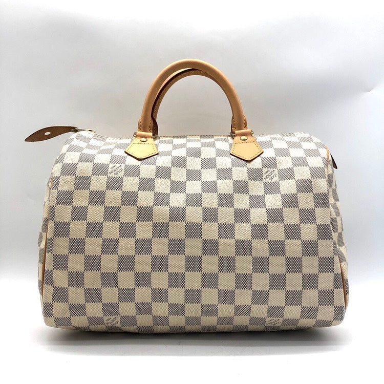 Louis Vuitton Speedy 30 Damier Azur Handbag