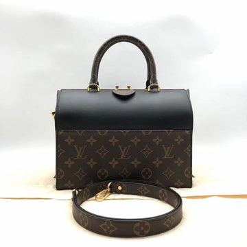 Louis Vuitton Speedy 25 Doctor Bag Monogram Canvas Black
