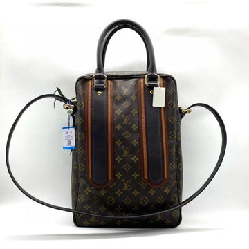Louis Vuitton Monogram Two-Way Bag Brown