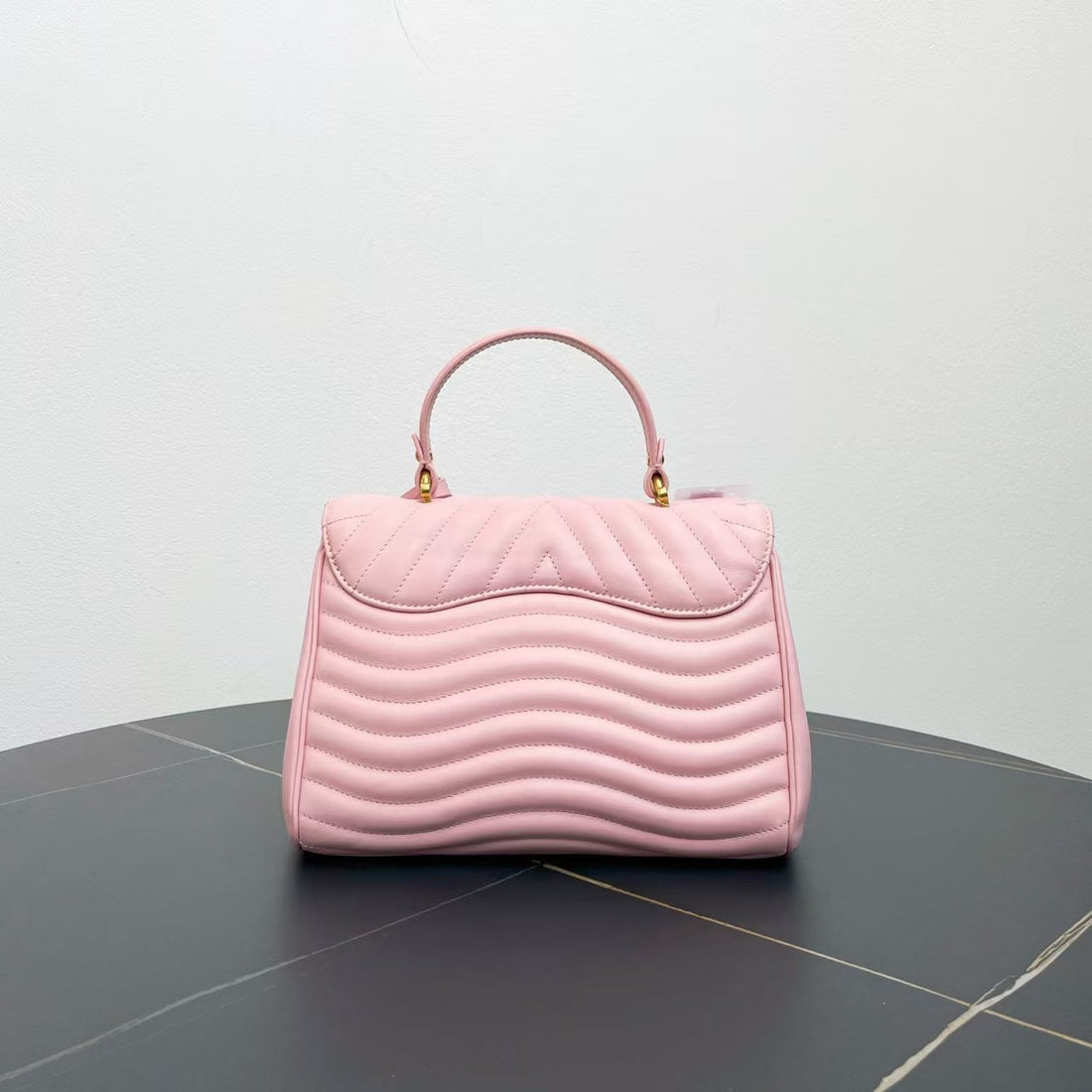 Louis Vuitton New Wave Pink Top Handle Bag Medium Size