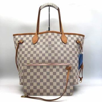 Louis Vuitton Neverfull Damier Azur Tote Bag Medium